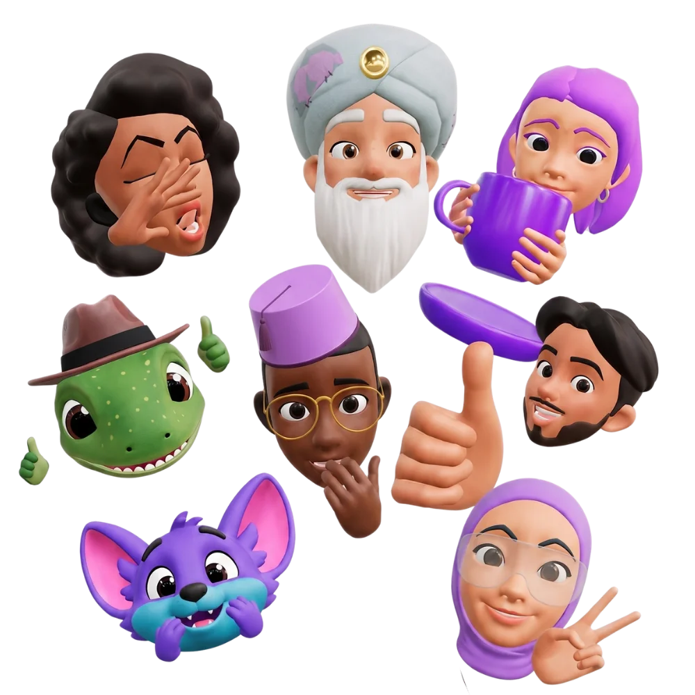 The ArabyBuddy cast of characters